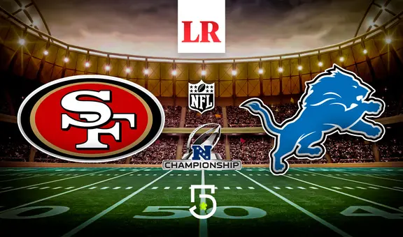 49ers vs. Lions EN VIVO, NFL Playoffs 2024: horario y canal de la final de Conferencia NFC en México