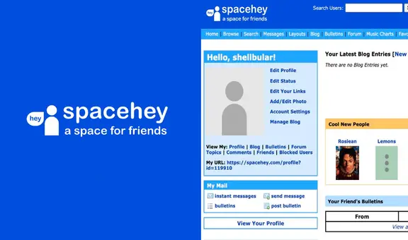¿Qué es SpaceHey, la red social rival de Facebook que está inspirada en Myspace y hi5?