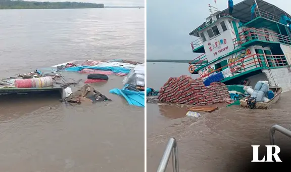 Embarcación se hunde en río Ucayali y 62 personas se salvan de morir