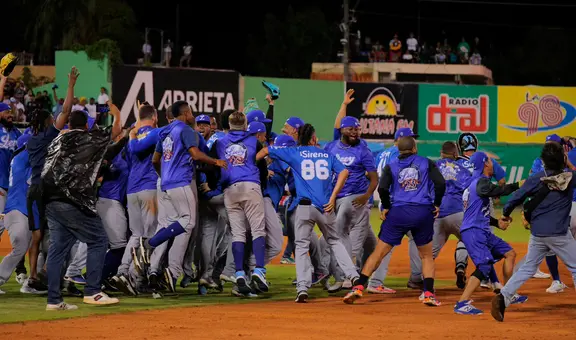 ¡Repiten el plato! Tigres del Licey vence por 3-2 a Estrellas y es bicampeón de la Lidom tras remontar la serie