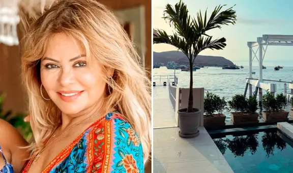 Gisela Valcárcel: ¿cómo luce su LUJOSA casa de playa con muelle incluido, en la que festejó su cumpleaños?