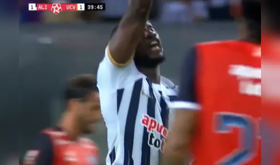 ¡Estreno goleador de Waterman! El panameño anotó el 1-1 de Alianza y se lo dedicó a Luis Tejada