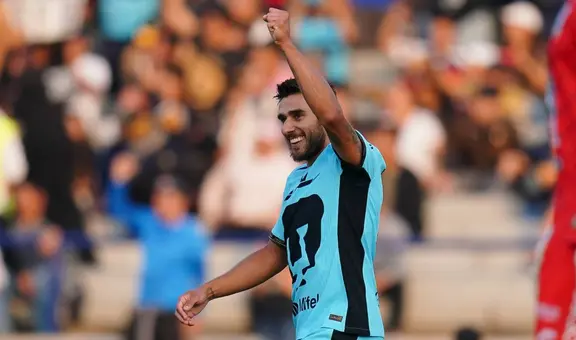 Con Piero Quispe como titular, Pumas venció 3-1 a Pachuca por la Liga MX