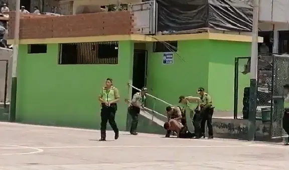 Rímac: sujeto desató una balacera y policías le dispararon en la pierna para reducirlo