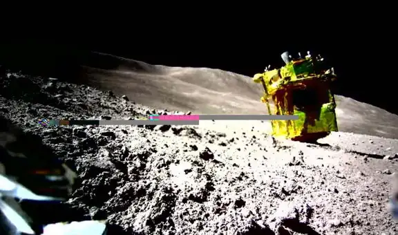 Nave japonesa que aterrizó de cabeza en la Luna envía su primera imagen tras 9 días sin comunicación