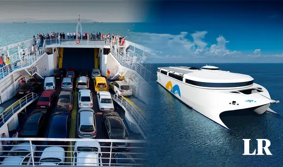 El impresionante barco más grande del mundo: puede llevar 225 carros y más de 2.100 pasajeros