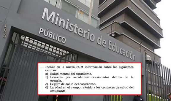 Defensoría recomienda a Minedu solicitar informe de salud mental de escolares para año escolar 2024