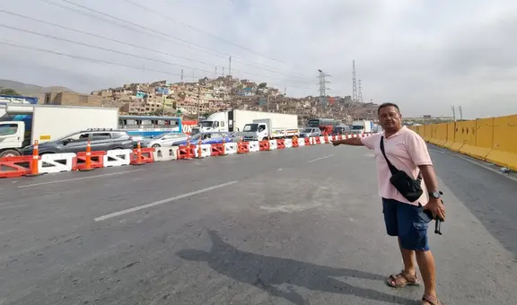 Rutas de Lima impide uso de sus vías en Panamericana Norte tras suspensión de peajes en Puente Piedra