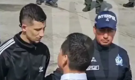 Sergio Tarache llega al Perú extraditado desde Colombia