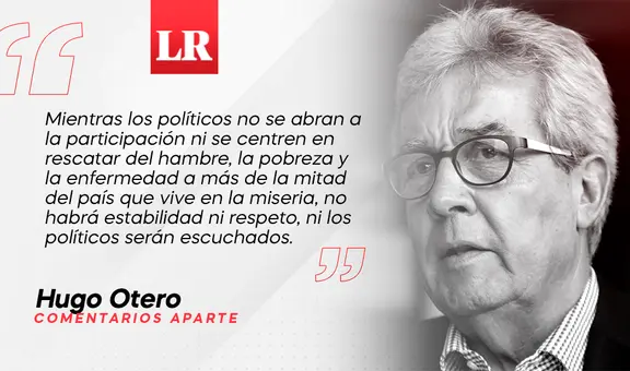 Revaluar la política, por Hugo Otero