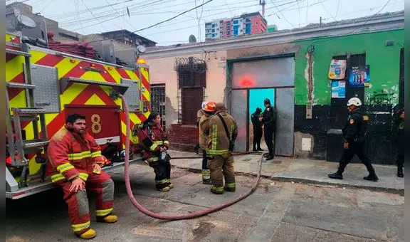 La Victoria: incendio en jirón Sáenz Peña deja una adulta mayor fallecida