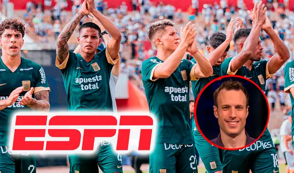 Periodista de ESPN se burla y arremete contra Alianza Lima: "Es el hazmerreír de Sudamérica"