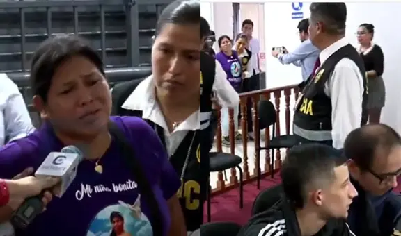 Madre de Katherine Gómez increpa a Sergio Tarache en audiencia: "Mi hija no merecía esto"