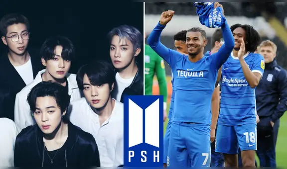 BTS: ARMY denuncia por 'copia' de logo de BANGTAN al equipo de fútbol Birmingham City