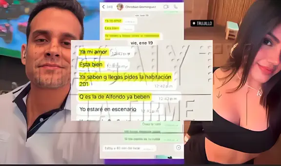 Christian Domínguez es ampayado con una nueva mujer: Magaly Medina expondrá reveladores chats