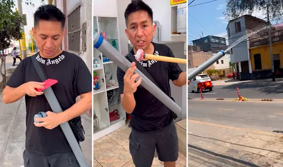 ¿Cómo armar un chisguete casero para este verano 2024? Peruano sorprende con los pasos de su basuka