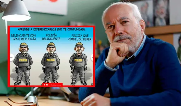 Carlín sobre caricatura de la PNP: "Espero que se levanten las banderas de libertad de expresión”