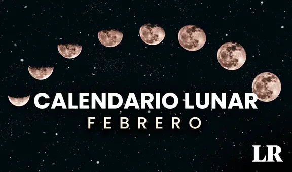 Calendario lunar de febrero 2024: ¿cuándo hay luna llena y las otras fases del satélite?