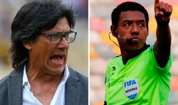 Comizzo 'dispara' contra árbitro Ordoñez tras perder ante la 'U': "No es la primera vez que me cag*"