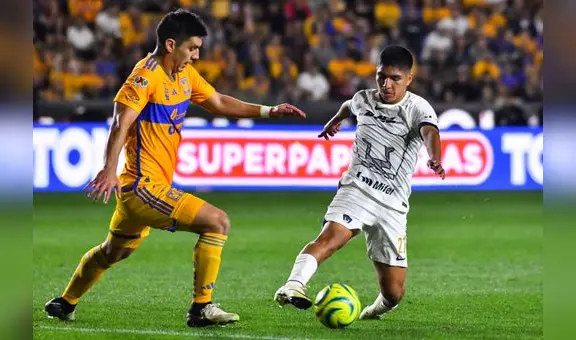 Hinchas de Pumas se rinden ante Piero Quispe tras el empate ante Tigres: "Parece Riquelme"
