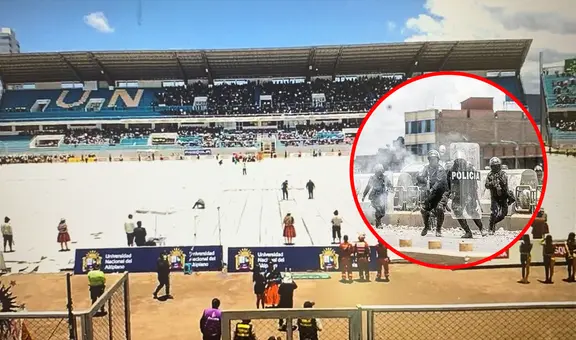 Candelaria 2024: gritan “asesinos” a policías en minuto de silencio por muertes en protestas contra Boluarte