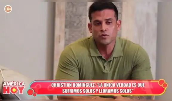 Christian Domínguez EN VIVO por 'América hoy': cantante pide que no involucren a más personas en su escándalo