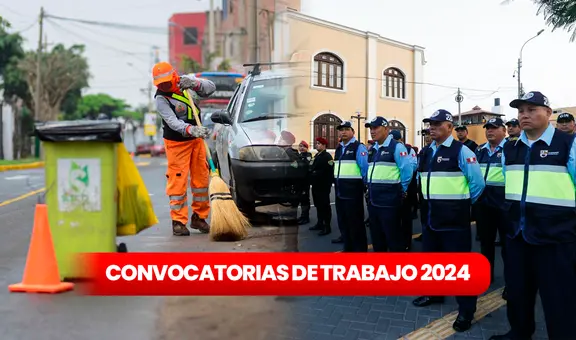 Municipalidad de Surco abre convocatoria laboral con SUELDOS de hasta S/7.000
