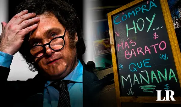 Inflación en Argentina superará el 250% y la economía caerá en 2,3% en 2024, según OCDE