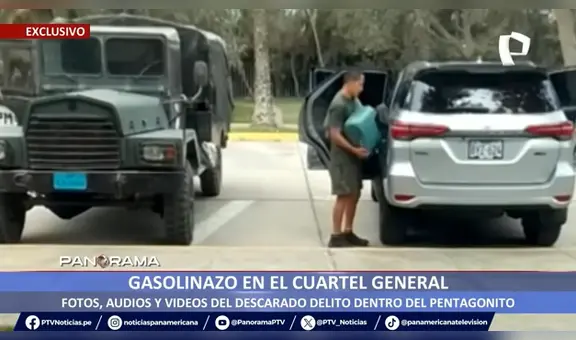 Denuncian robo de gasolina por orden del comandante del Ejército en el Pentagonito