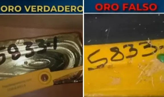 Policías y fiscales habrían reemplazado lingote de oro por cobre en un 'cambiazo': valía S/1.000.000