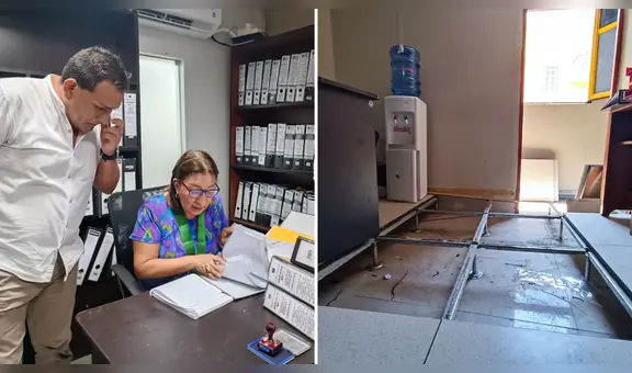 Descubren documentos secretos que serían de Arturo Fernández en escondite de la Municipalidad de Trujillo