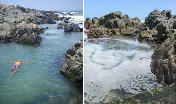 La playa que limita con 5 piscinas naturales escondidas entre rocas y de aguas cristalinas: ¿cómo llegar?