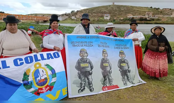 Aimaras respaldan a caricaturista Carlos Tovar 'Carlín' e insisten en que PNP no baile en la Candelaria