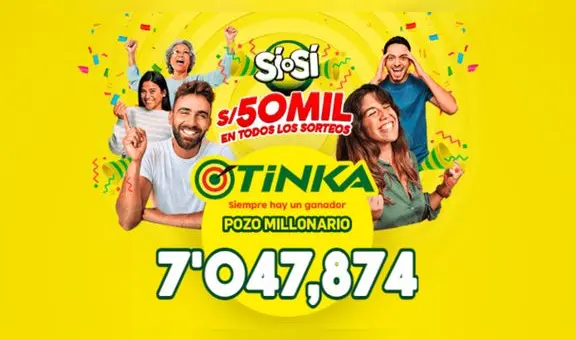 La Tinka, resultados EN VIVO: revisa AQUÍ los números ganador del sorteo