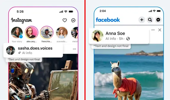 ¿Cómo detectar si una foto que viste en Instagram o Facebook fue generada por IA?