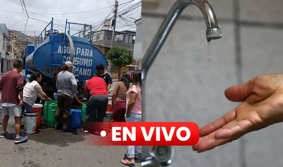 Corte de agua en Arequipa EN VIVO: UNSA suspende clases tras afectación de servicio