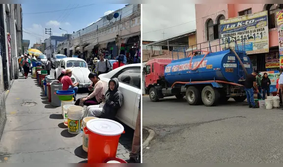 Abastecimiento de agua en Arequipa: ubicaciones y horarios de cisternas por corte de servicio de Sedapar