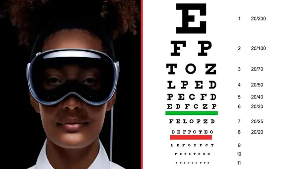 Personas con miopía también pueden usar las Apple Vision Pro, pero deberán pagar más