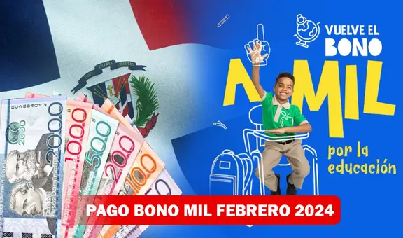 Bono a Mil 2024: consulta con cédula y recibe el PAGO de Minerd en 5 pasos | LINK OFICIAL