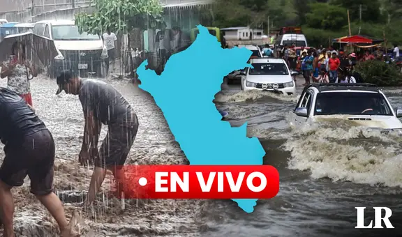 Lluvias en Perú EN VIVO: intensas precipitaciones azotan provincias de Lima y 13 regiones, informa el Senamhi