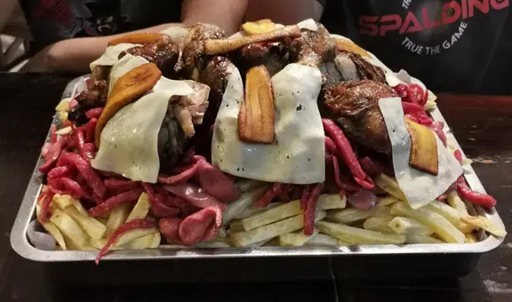 El reto de la salchipapa gigante: gana S/2.000 si la comes en menos de 20 minutos