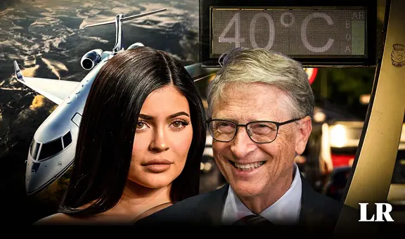 Bill Gates, Kylie Jenner y otros: los famosos que más contaminan por viajar en aviones privados