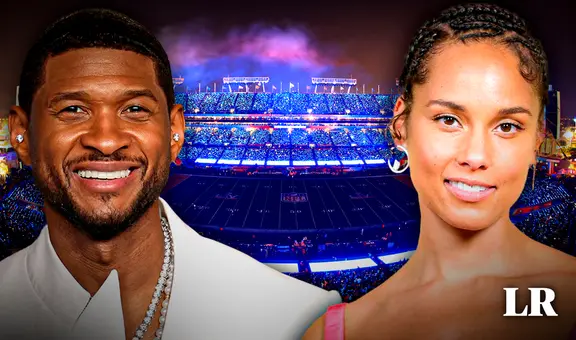 Super Bowl 2024 con Usher y Alicia Keys: ¿cuándo y a qué hora será el show de medio tiempo?