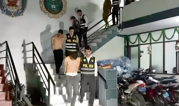 Trujillo: rescatan a seis niños secuestrados y caen 8 mafiosos