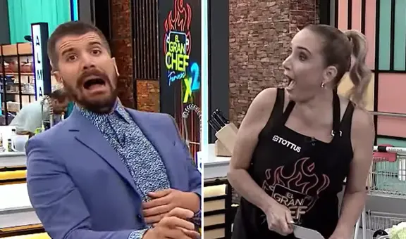 Marisol Aguirre comete peligroso error en 'El gran chef' y casi lastima a Peláez: ¿qué pasó?