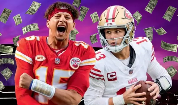 Apuestas Super Bowl 2024: ¿cuánto pagan Kansas City Chiefs y San Francisco 49ers?