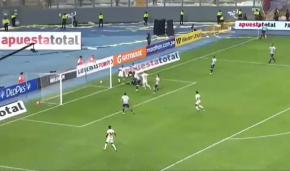Andy Polo silenció el Nacional con un golazo: Universitario saca ventaja ante Alianza Lima