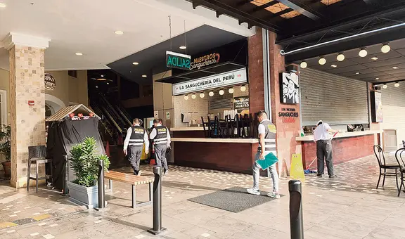 Surco: robo en manada en el centro comercial El Polo