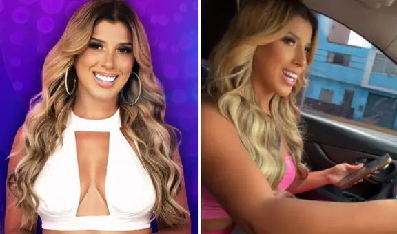 Yahaira Plasencia recibe críticas por manejar con celular en la mano: "Irresponsabilidad al volante"