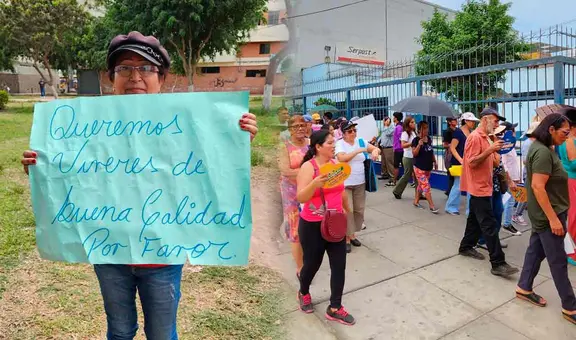 SMP: madres de 58 comedores populares denuncian que reciben alimentos en mal estado
